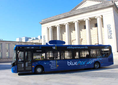Bus firm goes ahead with first air filtering bus image