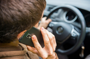 DfT announces further clampdown on phone use while driving image
