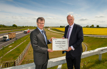 Grayling hits the North to open £400m A1 upgrade image