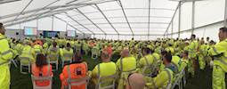 Health and well being of road workers highlighted at HE event image