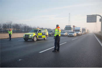 Highways England should take on a policing role, PCC says image
