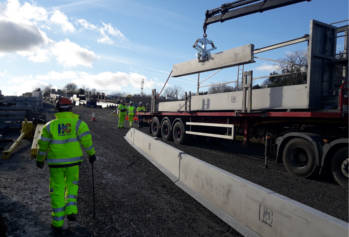 New slimmer barrier gets to work in Wales image