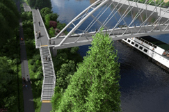 Nottingham councillors back new Trent bridge image