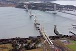 Queensferry Crossing taking shape  image