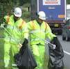 Roadside litter a problem in Scotland image