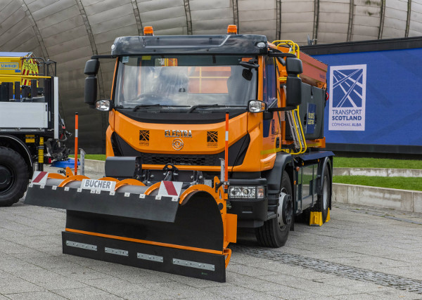Scotland goes Forth with electric gritter image