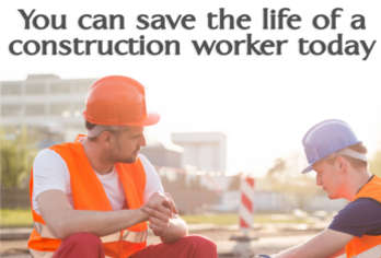 You can save the life of a construction worker today image