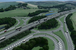 £100m M2 junction project gets into gear image
