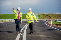 £29m bypass for A77 nears completion image