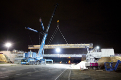 Beam lift is huge milestone on M6 project image