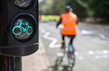 Cycle-level lights installed for first time in UK image