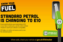 Government announces roll-out of greener E10 petrol image