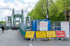 Hammersmith Bridge to re-open to cyclists and pedestrians image
