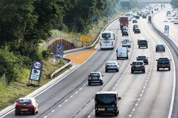 Highways England could raise motorway speed limit to 60mph image
