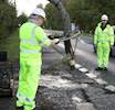 Jetpatcher helps fix potholes in East Sussex image