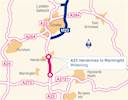July start for £77m A23 widening job image