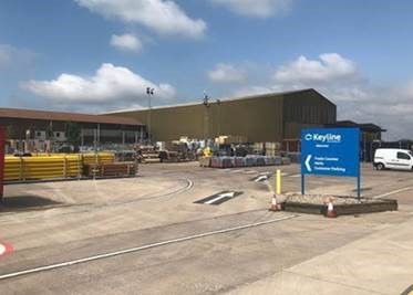 Keyline plants its flag in a corner of Widnes image