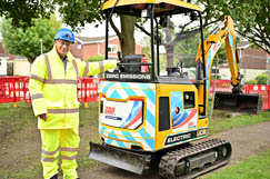 Making the switch: Herts trials all electric works image