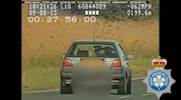 Motorist banned after driving with no hands image