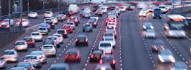 Motorists avoiding UKs motorways image
