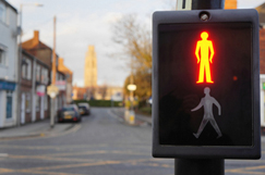 Pedestrian crossing lights could stay green longer image
