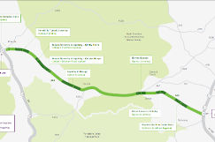 Preferred route revealed for £1bn A66 dualling image