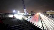 Video shows work to create new M1 bridges image