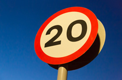 Wales completes historic shift to 20mph image