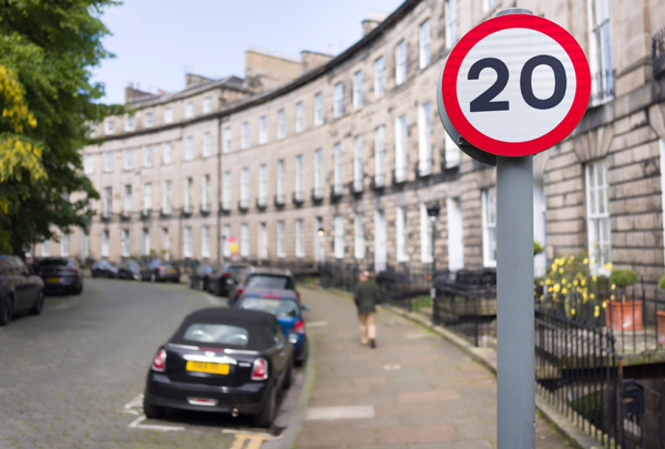 Scotland announces local safety cash with £4m for 20mph limits