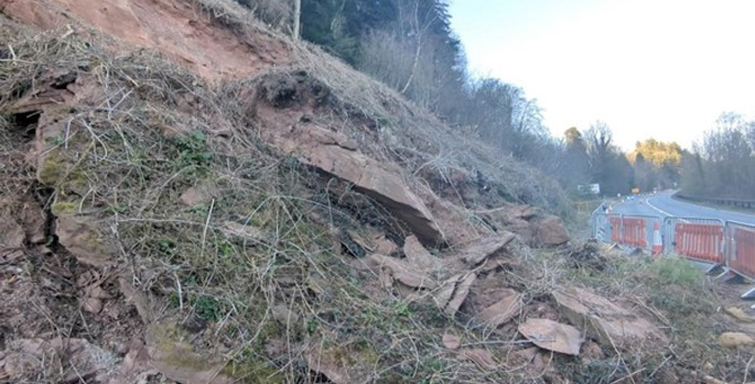 National Highways announces solution to A40 rockfalls