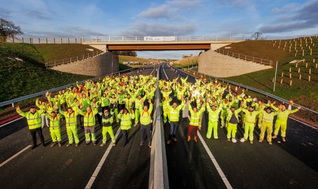 National Highways beats the clock with new M42 link