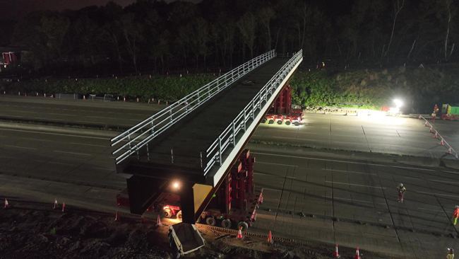 New bridges take huge M25 junction project forward