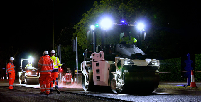 New safer roller fleet deployed by Eurovia Surfacing