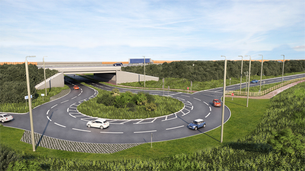 Funding falls into place for new M27 junction