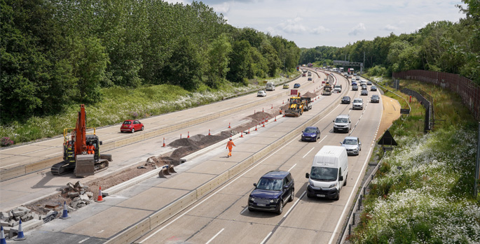 Frustrations rise with M27 works as National Highways reaches halfway mark