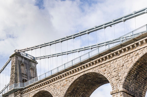 Menai Bridge works take a winter break