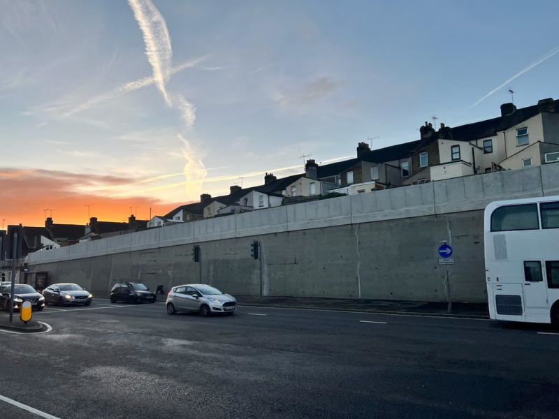 Gillingham's great wall saga comes to an end
