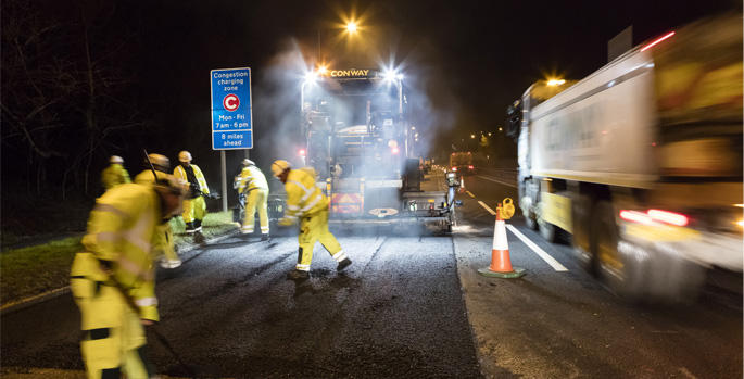 TfL approves 50% RAP for top layer of roads 