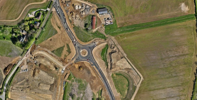 Northampton 'road to nowhere' completed after 15 years
