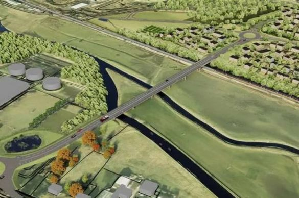 Funding doubts threaten £41m link road