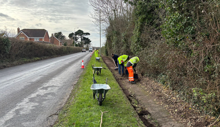 National Highways tends to communities in the South West