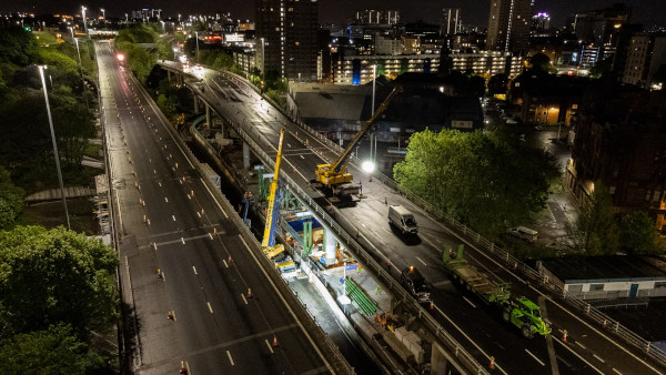 M8 works delayed due to 'inaccurate utility records'